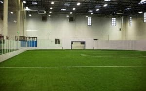 First football venue in Nice arranged.