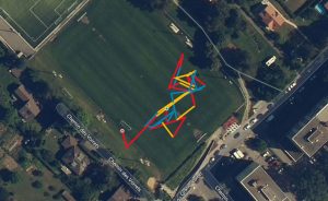 Microsoft Band / Health GPS tracking in Geneva. Microsoft Band / Health GPS tracking in Geneva.