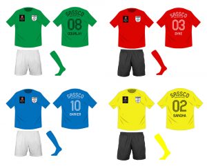 AWDis football kit choices for the Sunderland Stadium of Light game. AWDis football kit choices for the Sunderland Stadium of Light game.